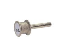 1 meule abrasive diamantée for chanfreinage du verre et bordures de carrelage(10mm P150)