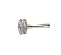 1 meule abrasive diamantée for chanfreinage du verre et bordures de carrelage(3mm P150)