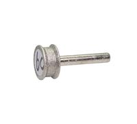 1 meule abrasive diamantée for chanfreinage du verre et bordures de carrelage(6mm P150)