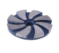 1 meule diamantée de 56 mm, bleu/jaune, disque abrasif diamanté pour marbre, béton, maçonnerie, granit