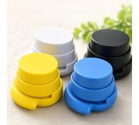 1 mini agrafeuse sans agrafe, capacité de 5 feuilles, sans danger pour les | Pas besoin d'agrafes, sans danger pour les enfants. Permet de relier jusqu'à 5 feuilles. Design compact pour l'école