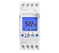 1 minuterie numérique programmable 2 canaux 24 heures avec intervalle de secondes, montage sur rail DIN, relais de minuterie programmable 7 jours(TM922-K 85-265V)