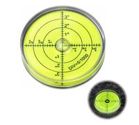 1 niveau à bulle, niveau à bulle, niveau à bulle, niveau à bulle de précision, compact, portable, transparent, pour alignement horizontal de l'appareil photo, trépied, balance