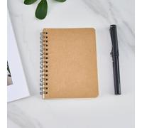1 Pack Notebook Journal,Brown Diary Notebook Planner with 100 Pages/ 50 Sheets, 5.5 inch x 3.9 inch
