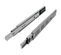 1 paire (2 pièces) SO-TECH® Glissière de Tiroir à Extension complète Fermeture automatique Silencieuse Hauteur 45 / Longueur 600 mm Rail de Guidage Rail telescopique