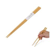 1 Paire Baguette Chinoise, 23cm Baguettes Japonaises en Bois Réutilisables Baguette Sushi de pour la Cuisine Maison Hôtel Restaurant L'école Voyages Camping
