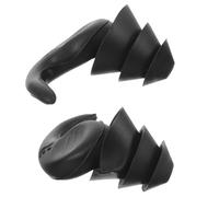1 Paire Bouchons D’oreille en Silicone, Noir Anti-bruit pour Concerts | Boîte de Rangement Incluse, Confort sans Pression, Usage Ouvert et Sommeil, pour Eau Conduit Plusieurs styles