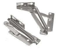 1 Paire Charnières pour Placards, Support de Charnière Pliable, Charnière Invisible, Charnière Porte Cuisine, Charnière Meuble, Co