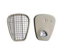 1 Paire de Cartouches Filtrantes à Couvercle de Gaz 6001, Cartouches Filtrantes à Gaz Chimiques Réutilisables Applicables pour Couvercle à Gaz 6800 7502 6200 6000.7000.FF-400