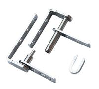 1 paire de charnières de porte à double action et fermeture automatique(Small)