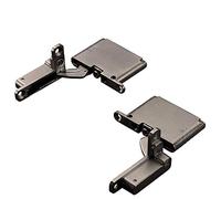 1 paire de Charnières Salice AIR avec Amortissement à 105° Titane Anthracite pour encastrement en façade et en fond d'Armoire Charnière de Meuble Charnière de Meuble Charnière de Meuble par SO-TECH