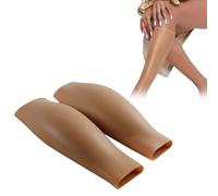 1 paire de coussinets de mollet en silicone pour rehausser les jambes, couverture artificielle, cicatrice, marque de naissance, fines jambes tordues
