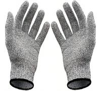 1 paire de gants anti-coupure, confortables & flexibles, légers, ambidextres, convenant pour la manipulation du verre, la découpe de viande en cuisine, l'écaillage des huîtres, le filetage du poisson,