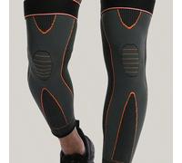 1 paire de genouillères tricotées avec sangles élastiques L,M,S,XL,XXLPolyamide