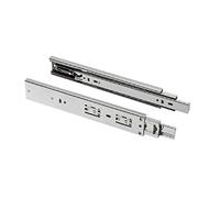 1 paire de glissières télescopiques pour tiroir - Hauteur : 45 mm - Longueur : 600 mm