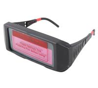1 paire de lunettes de soudure à obscurité automatique alimentées par énergie solaire