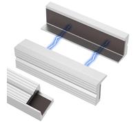 1 paire de mâchoires d'étau en alliage d'aluminium, mâchoires souples pour | Tampons magnétiques puissants pour étau - Non déformable - Mâchoire souple pour le travail du bois, le bricolage