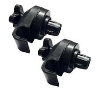 1 Paire de pièces de siège balançoire, Costume Trois pièces, raccords en Plastique Remplacement pour auvent balançoire Jardin pour Cadre d'auvent avec réglage d'inclinaison extérieur
