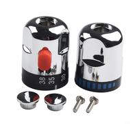 1 paire de poignées de contrôle thermostatiques, poignées de contrôle hors eau combinées pour baignoire, douche, robinets de douche pour mitigeur de bain/douche