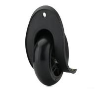 1 paire de roues de rechange pour valise - Rouleaux de chariot à bagages en plastique robuste - pour réparation - Roulettes silencieuses et résistantes à l'usure avec kit d'installation complet - Pour