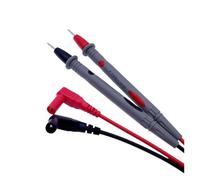 1 paire de sondes for multimètre numérique, fil en silicone souple, pointes fines, cordons de test universels avec pince crocodile, for testeur de LED et multimètre