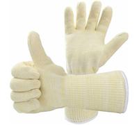 1 Paire Gants de Barbecue Gant Anti-Chaleur Taille Universelle Grill - Gants de Cuisines Résiste Jusqu'à 500°C Gants de Four pour B