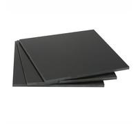 1 Panneau De Bakélite Électrique Noir De 3 Mm D'épaisseur, Plaque Isolée De 100 × 100 Mm À 200 × 300 Mm, Feuille De Résine Phénolique Résistante À La Température(200x300mm)