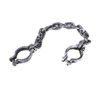 1 Paquet de Menottes simulées avec chaîne de Prisonnier, Accessoires d'halloween