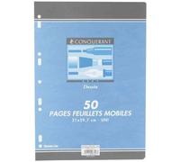 Conquerant Feuillets mobiles de dessin SEPT – 210 x 297 mm