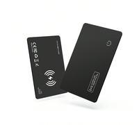 1 paquet Nouveau traceur de portefeuille intelligent, tracker Bluetooth ultra-fin, prend en charge la charge sans fil (chargeur sans fil non inclus), compatible avec Apple Find My, étanche IP68, peut