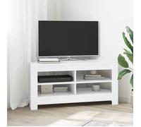 1 Parcel - MEUBLE - MeubleTVd'Angle Blanc 102x40,5x45 cm Bois d'ingénierie_2 ans garantie_02_11806