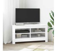 1 Parcel - MEUBLE - MeubleTVd'Angle Blanc brillant 102x40,5x45 cm_2 ans garantie_02_11810