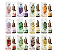 1 Pc/12 pièces, 10ml chacun, Lavande, Santal, Fraise, Lys, Eucalyptus, Fleur de cerisier, Rose, Citron, Menthe, Jasmin, Orange douce Huiles essentielles. Ces huiles essentielles peuvent être utilisées