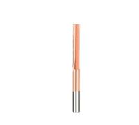 1 pc 4/6mm tige droite fente fraise 2 TiCN enduit carbure en bout CNC usinage outil de fraisage(4x22)