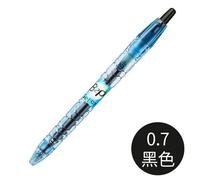 1 Pc Bouteille Pilote Conception Presse Gel Stylo Bleu Transparent Stylo Tige Bl-B2p-5 0.5mm 0.7mm Largeur D'écriture Rouge Noir Bleu Recharge
