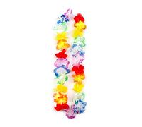 1 PC hawaïen Couronne hawaïenne Leis Guirlande Collier Artificiel Hawaii Fleurs Leis Printemps fête Fournitures Plage Fun Couronne