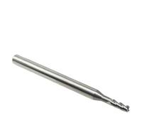 1 Pc HRC60 Fraises En Bout De Carbure Tungstène À Gorge Profonde 2 Cannelures Long Cou CNC Moulin for Flûte Aluminium