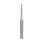 1 Pc HRC60 Fraises En Bout De Carbure Tungstène À Gorge Profonde 2 Cannelures Long Cou CNC Moulin for Flûte Aluminium