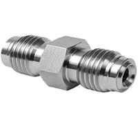 1 pc raccord réducteur filetage ext VCR SUS316L connecteur | Connecteur adaptateur(1/4 VCR To 1/2 VCR)