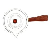 1 Pc Théière Pichet En Verre Pour Le Thé Pot Distributeur De Pichet à Eau En Verre Cafetière à Chauffe- En Un Ustensiles De Faire Du Bois Doublure