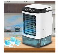 1 PCS Climatisation Nomade USB 900ml Blanche - Sans Évacuation, Silencieuse - Mini Ventilateur pour Bureau Aucuneary