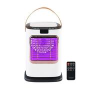 1 PCS Rafraîchisseur Air 4-en-1 Blanc - Télécommande, 6 Vitesses - 1300ml, Timer 12H - Convient pour Chambre Lumiryn
