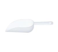 1 pelle à glaçons en plastique transparent pour glaçons, sucre, petits grains, farine, bonbons, desserts, desserts, buffets, mariages, riz, haricots, crème glacée