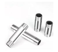 1 pièce 1/8" 1/4" 1/2" 3/4" 1" Mâle Thread Equal 100mm 150mm 200mm 300mm 400mm Extension Tube Pipe Fitting 304 Stainless Steel Connector (100mm, 1/4")