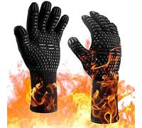 1 pièce/1 paire de gants de four, mitaines de four, gants de gril de barbecue en Silicone antidérapants ignifuges et résistants à la chaleur pour la cuisson du Barbecue B - 1 Pair
