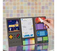 1 pièce/2 pièces Collection de notes adhésives thème console de jeu, autocollants mémo en forme de manette de jeu créative, étiquettes d'index mignonnes de dessin animé, planification auto-adhésive, n