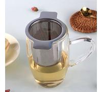 1 pièce/2 pièces Infuseur à thé en acier inoxydable Retour à l'école Taille Unique,2 pièces,Drain de thé à une oreille-2 pièces,Fuite de thé à une seule oreille-1pc,Passoire à thé à double oreille (1 