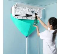 1 pièce/2 pièces Kit de nettoyage complet pour climatiseur - Comprend un couvercle anti-poussière, un sac à eau et des outils de nettoyage - Parfait pour les unités murales - Gardez votre climatiseur 
