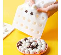 1 pièce/2 pièces Mini moule rond en silicone, outil de décoration de gâteau. Moule à chocolat en silicone, moule, moule de cuisson, convient pour la réalisation de gâteaux, gelées, mousses, pâtisserie
