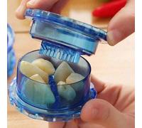 1 pièce/2 pièces Presse-ail manuel en plastique, presse-ail, petit ustensile de cuisine pour écraser l'ail, les oignons, le gingembre, les fruits, les salades, les légumes, etc. - Cuisine - Cuisson -